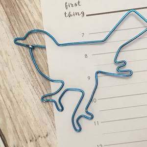 Bird Bookmark - Organizer - Paperclip - Wire Filofax Paperclip - Wedding - Party Favors - Wire - Bookmark - Bird - Birds - Outdoor - Nature