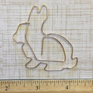 Bunny Bookmark Organizer - Paperclip - Wire Filofax Paperclip - Planner ...