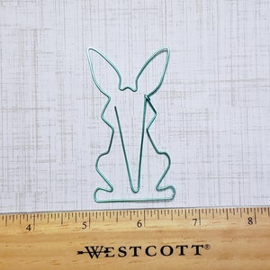 Easter Bunny Bookmark - Wire Filofax Paperclip - Planner Clip - Wedding ...