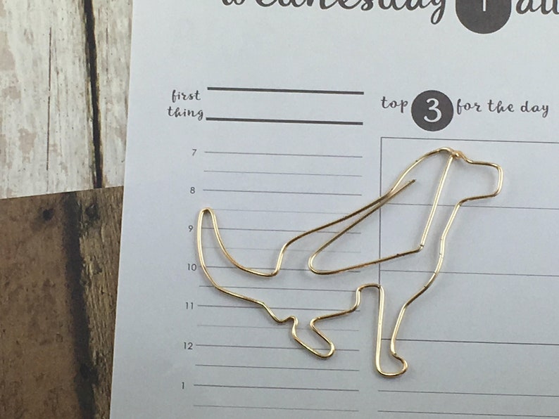 Sitting Dog Bookmark Wire Filofax Paperclip Planner Clip Wedding Party Favors Wire Bookmark Animal Puppy Dog Dogs Pet image 2