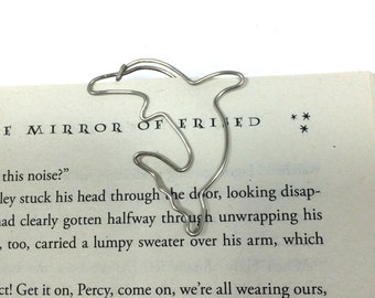 Dolphin Bookmark - Organizer - Paperclip - Wire Filofax Paperclip - Wedding - Party Favors - Wire - Bookmark- Dolphin - Sea - Ocean - Animal