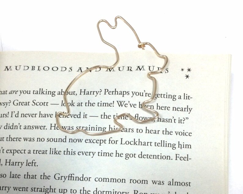 Bunny Bookmark Organizer - Paperclip - Wire Filofax Paperclip - Planner ...