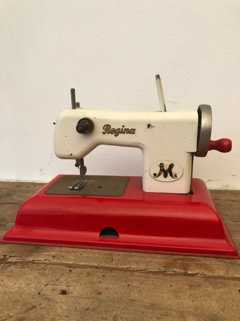 REGINA Toy Sewing Machine Etsy
