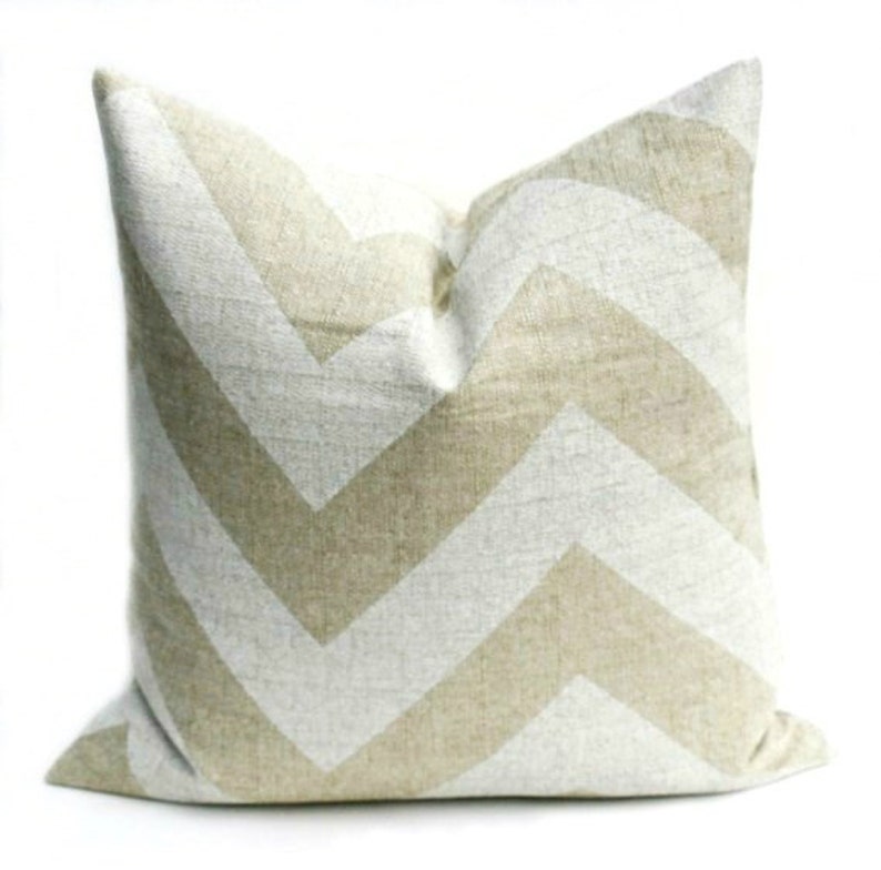 BURLAP pillow decorative pillows euro pillow euro sham Etsy