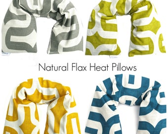 Neck Warmer, Microwave Heat pack, Flax heating pad, hot and cold pack, flax pack , microwave therapy pillow, heating pad,