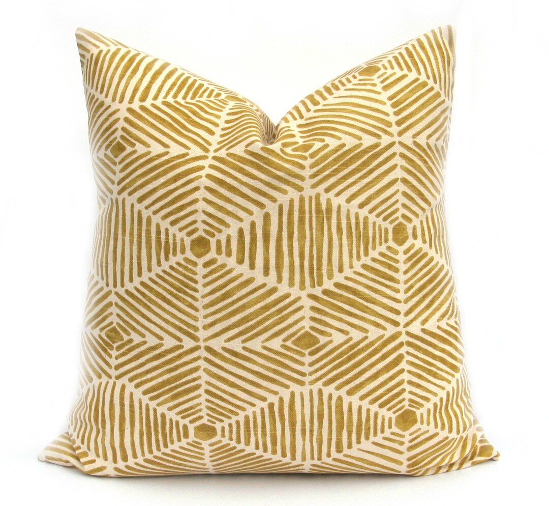 PILLOW, Yellow Pillow Cover, Decorative Pillow Yellow Pillow Tribal Pillow Gold Pillow Mustard ...