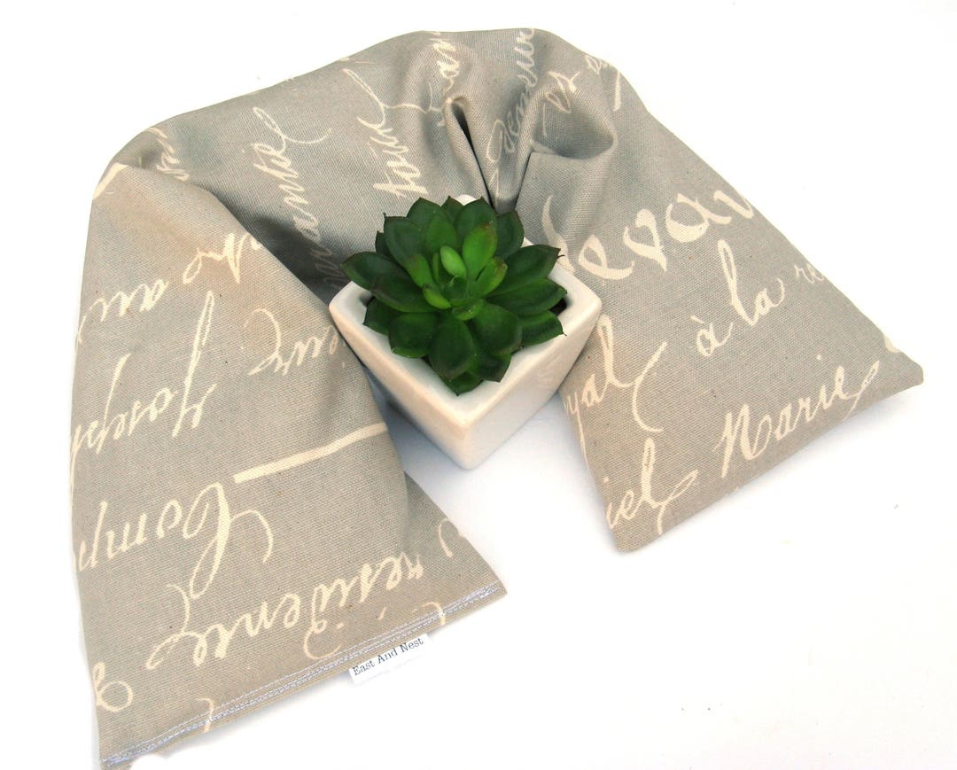 Heat Pack Neck Warmer, Therapy Pack, Hot Cold Pack Heat Pad, Flax