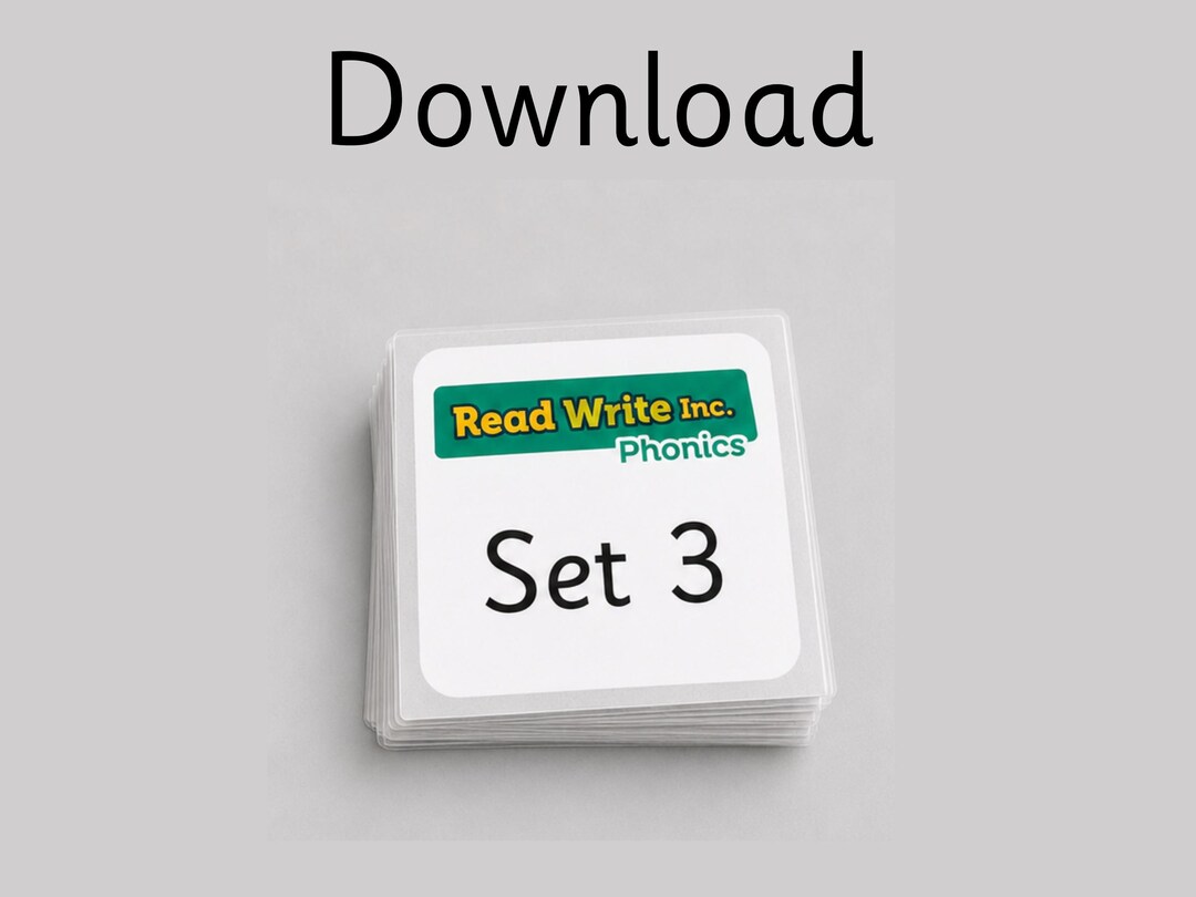 Read Write Inc Phonics Flashcards Set 3 | Printable Sound Cards (PDF ...