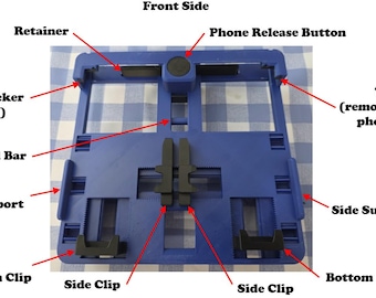GOGRIPDUO quick release dual mobile phone holder for gaming on the go.