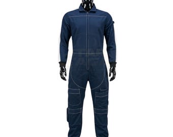 Disfraz de cosplay de Rogue One X-Wing / Traje de vuelo rebelde hecho a mano / Mono de Star Wars / Disfraz de Halloween para adultos / Talla personalizada