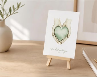 Bible Verse Cards with Wooden Easel | Christian Gift for Women | Encouragement Cards | Christian Home Decor