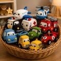 Crochet Vehicle Pattern Bundle PDF | Amigurumi Car Pattern Set product logo