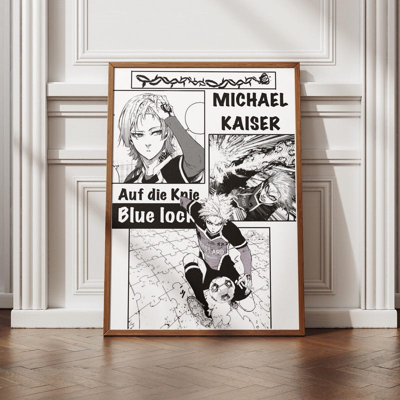 Blue Lock Manga Paneles - Etsy