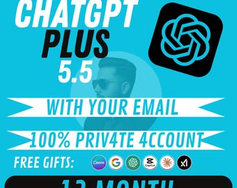 ChatGPT Plus 12 miesięcy prywatności | 100% gwarancji | Szybka dostawa