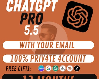 Chatgpt Pro 12 Month Access with 100% Warranty