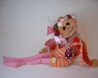 Comforter souls Cloth doll eBook PDF with pattern