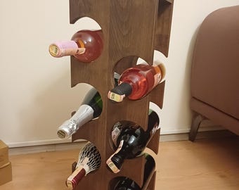 Wood Wine Rack Trivon