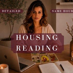 Housing Reading | Same Hour Tarot or Psychic | Will I Find a Home, Moving Energy, New Place