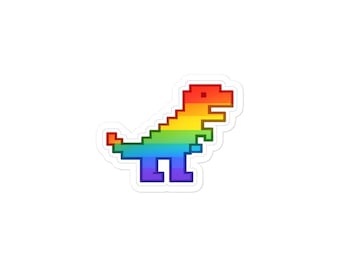 Dinosaurio T-Rex del Orgullo
