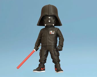Darth Vader Urban Vibes-figuur | 3D PLA-verzamelstandbeeld | Streetwear-decoratie
