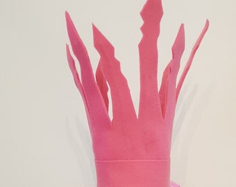 BARBIE themed GAGA inspired pink crown DRAG Fancy dress, cosplay crown