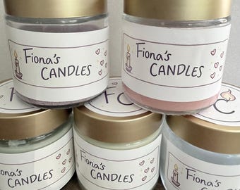 Fiona's Candles: heerlijke geuren en leuke kleuren