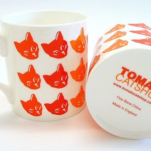 Red Cat Mug image 1