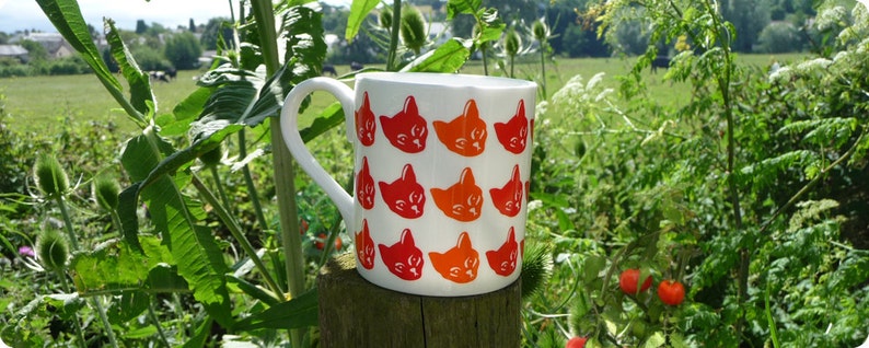 Red Cat Mug image 2