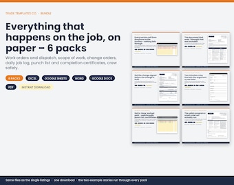 Job-Site Bundle template