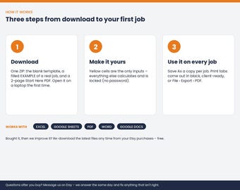 Bid Comparison Template, Bid Tabulation Sheet, Subcontractor Bid Leveling, RFQ Form, Excel Google Sheets