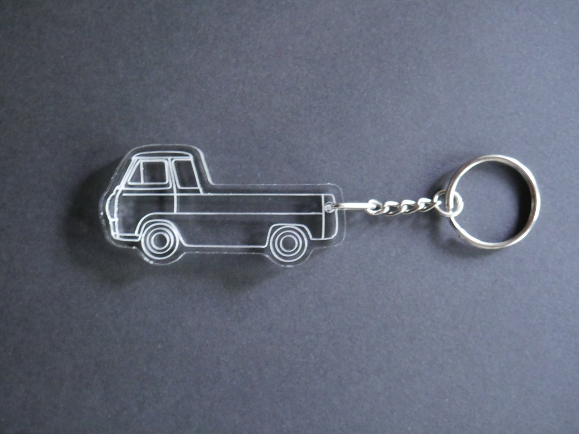 Vintage Ford Keychain Econoline Truck Key Chain back pack Etsy