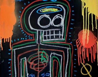 Anatomia De Verdad Acrylic Painting: D.T. Adelaide Schizophrenia Exploration, Anatomy Abstract Art