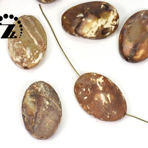 Chinese Agate flat oval Pendant,Oval Shaped Pendant,Frosted Agate bead,jewelry making,Gemstone Pendant,DIY Beads,5-6x20x30mm ,7pc