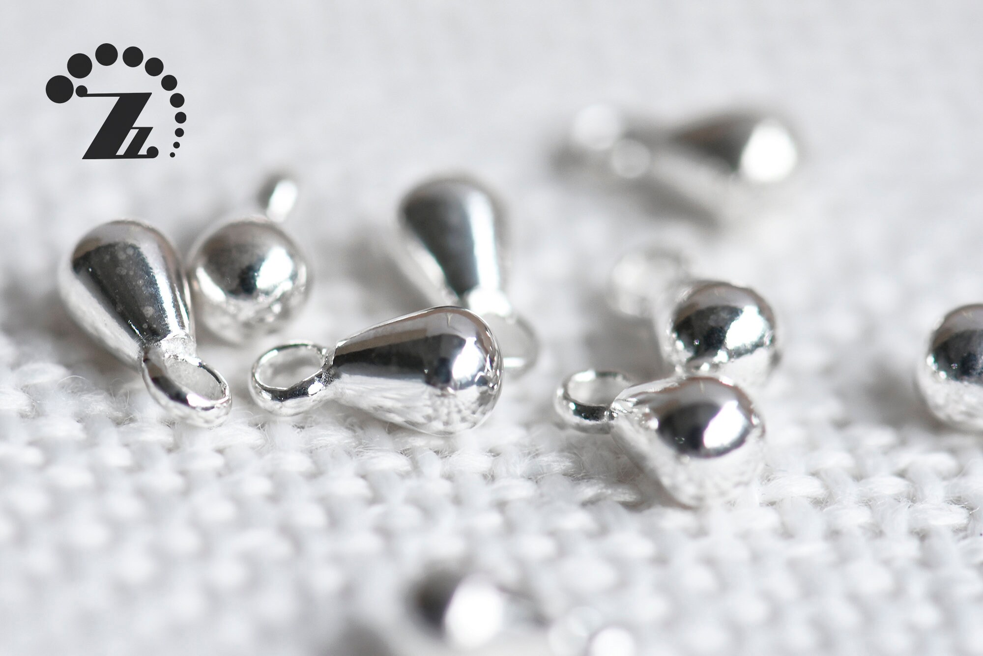 925 Sterling Silver Chain End Extension Teardrop Drop Chain Etsy