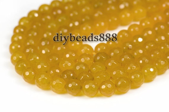 Perle Di Giada Coreana Heishi 2.5x4mm | Pietra Naturale Giallo Verde - Foto 2