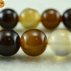 Brown Agate,15 inch full strand Brown agate,coffee agate smooth round beads 2mm 8mm for Choice