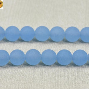 Malaysia Jade,15 inch full strand light blue color Malaysia Jade matte round beads,frosted beads 6mm 8mm 10mm 12mm 14mm for Choice
