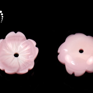 Pink Shell,10 pcs natural Queen Conch Pink Shell carved flower bead,button bead,Pink MOP beads,Conch Shell beads,sea shell bead 8mm 10mm