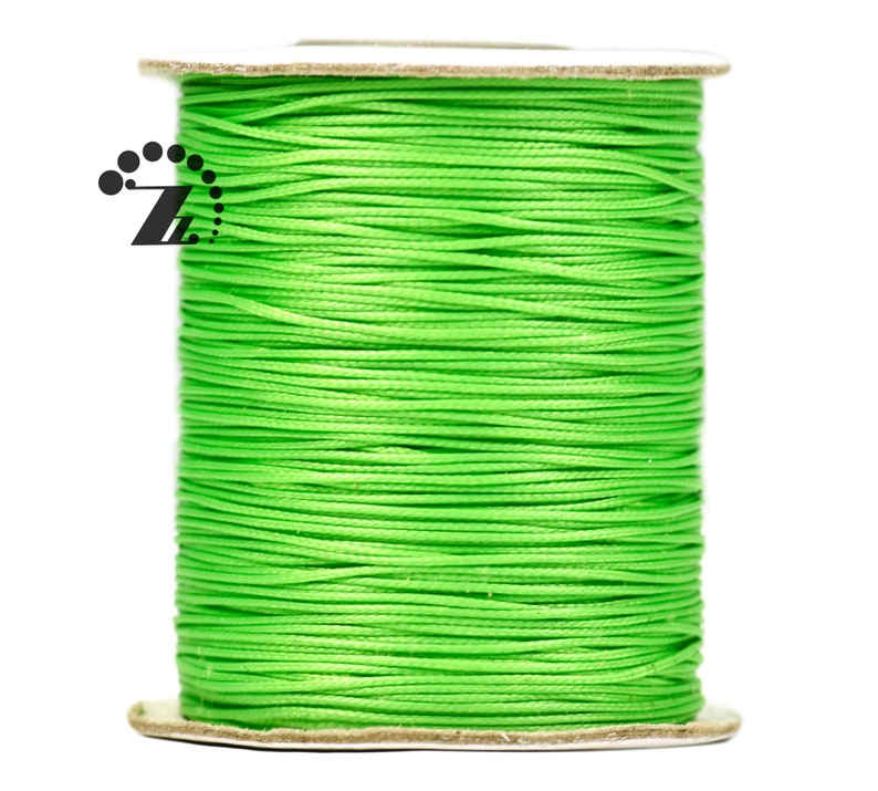 0.5mm Korean Waxed Cord Waxed Polyester Cord Braided Thread Etsy