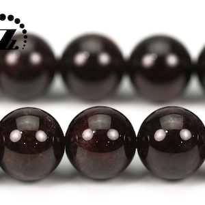 Red garnet beads,Smooth Round beads, Grade AB,wine red Garnet round beads,6mm,8mm,10mm for Choice,15 inch full strand