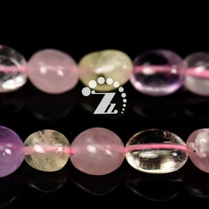 Mixed Color crystal quartz,15&quot; natural crystal quartz pebble chips beads,prehnite,amethyst,Rose quartz,Rock Crystal Quartz,citrine,8-10mm