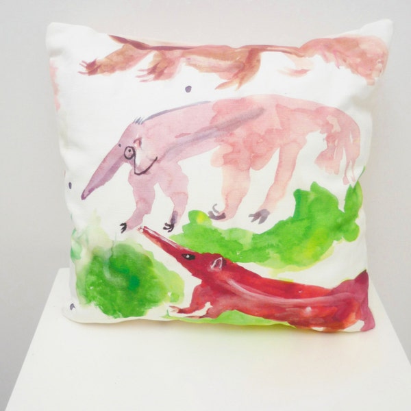 Anteater Animal Cushion Pillow Bedroom Pillow Lounge Cushion Cover Home  Sofa Printed Handmade Anteater