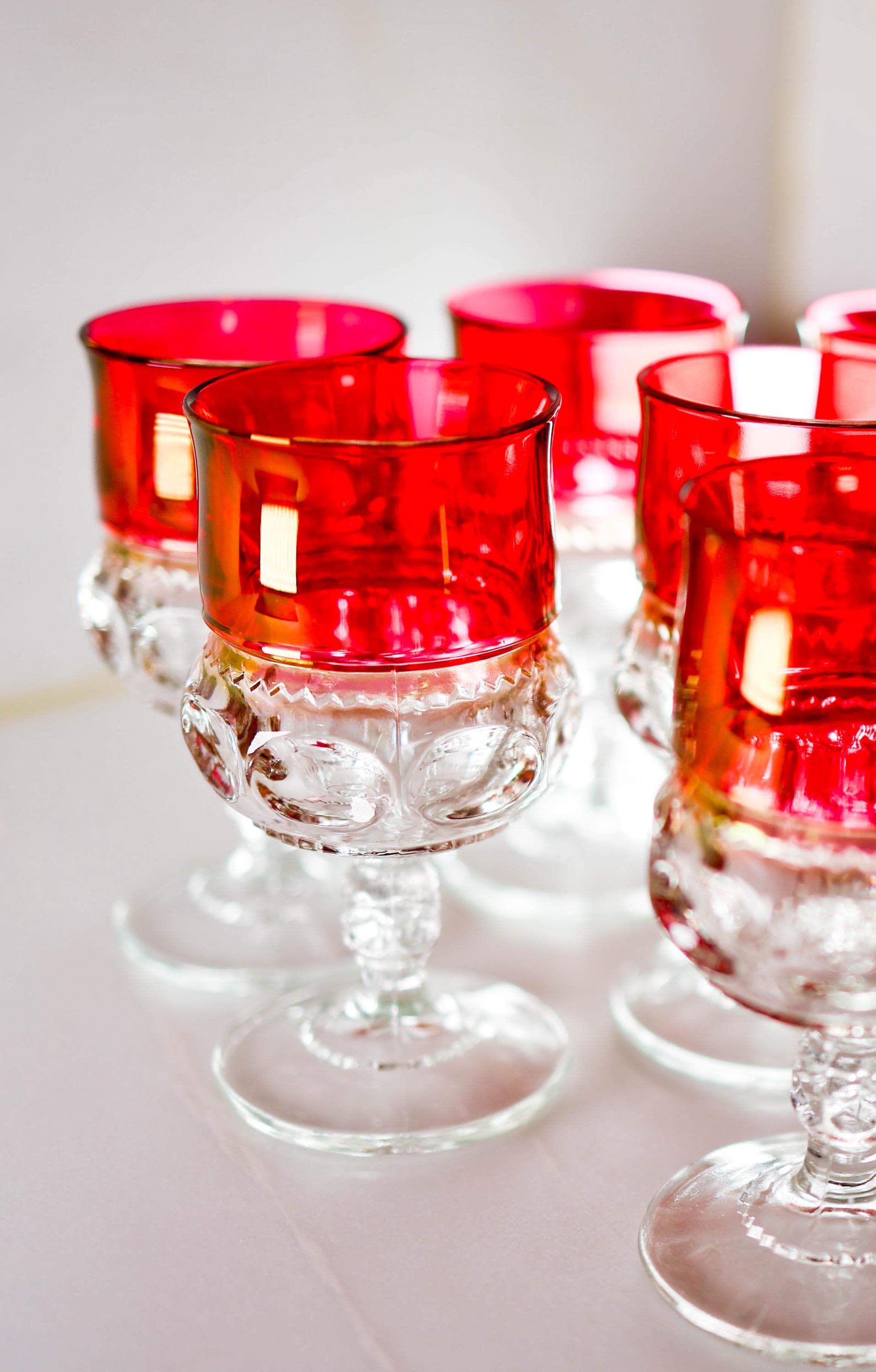 Indiana Glass Kings Crown - Etsy