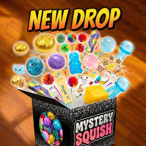 Willekeurig mysterieus squishy-speeltje met geltube Sea Cube of koepel met textuur Verrassing