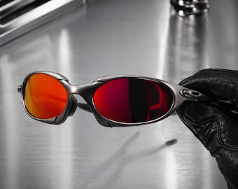 X-Metal Juliet inspired Sunglasses – Classic 1999 Liquid Metal Style, Outdoor Beach Hiking Cycling Eyewear, Multiple Lens Colors