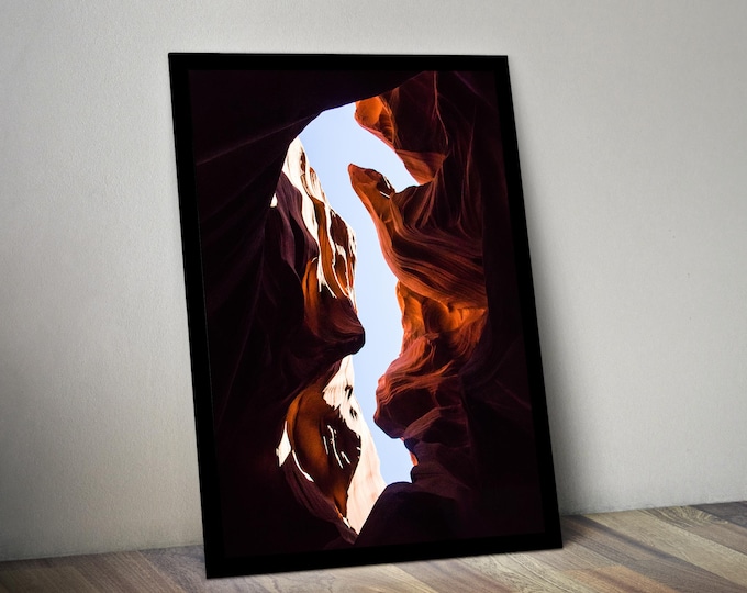 Featured listing image: Antelope Canyon Dragon in Page Arizona Photography Print