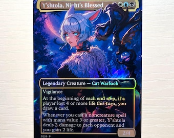 Y’shtola Night’s Blessed Custom Holographic Proxy