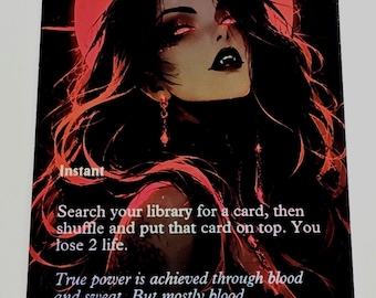 Vampiric Tutor Custom Poxy (Holo)