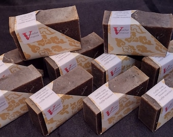 Coffee Soap made with Drumroll Coffee Roasters Coffee