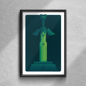 Heroes Sword - Poster Art Print